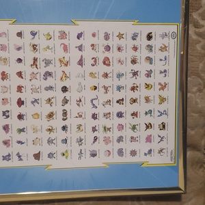 Official Pokémon 8x10 poster Catch them all, 1998 Scorpio posters